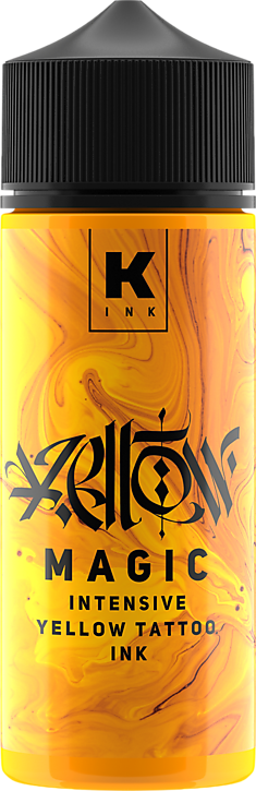 Yellow Magic intensive tattoo ink 120 мл